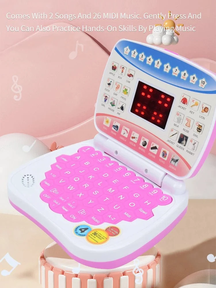 Lernmaschine Laptop Computer Kind Elektronische Vorschule Sprache Bildung Spielzeug Geschenk Kleinkind Kind Entwicklung Kognitive Fähigkeiten