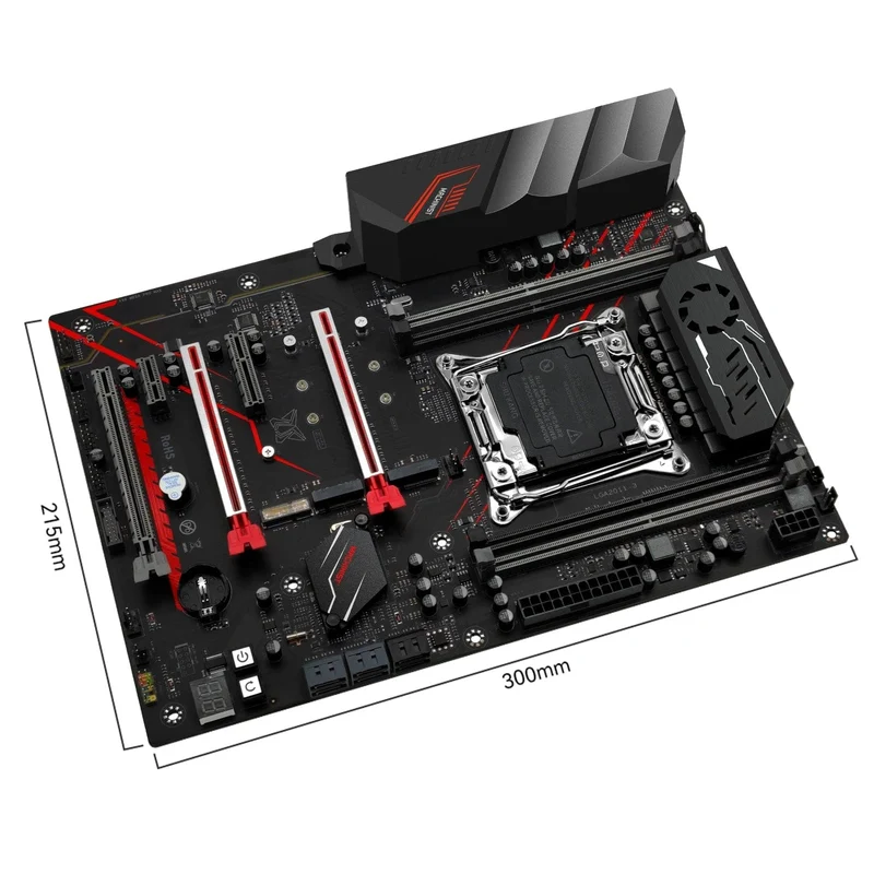 MACHINIST X99 MR9A PRO MAX Motherboard-Unterstützung LGA 2011-3 Intel Xeon E5 V3&V4 CPU-Prozessor-Unterstützung DDR4 RAM-Speicher NVME USB3.0