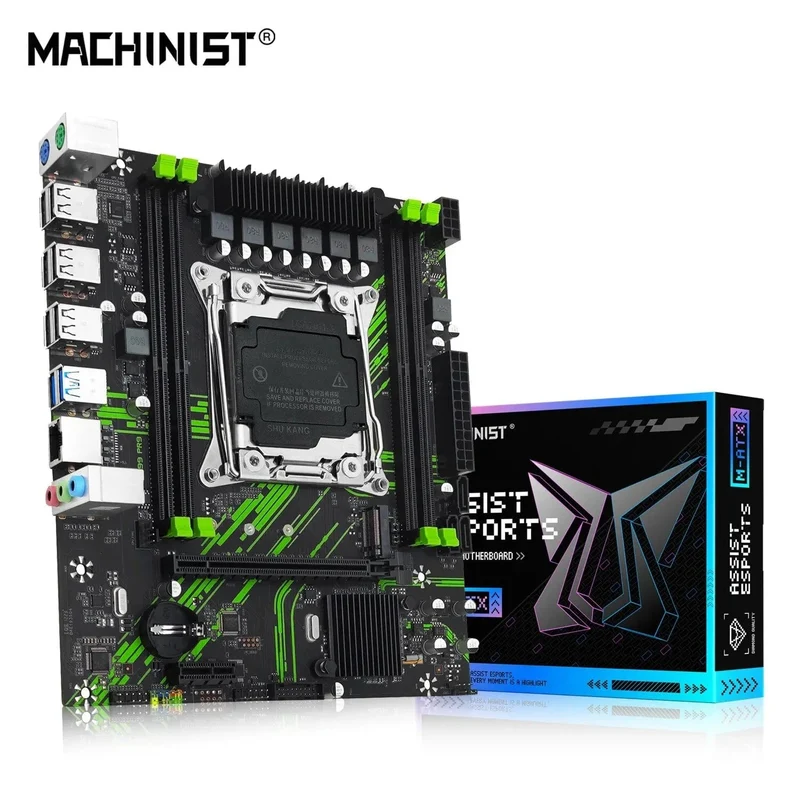 MACHINIST X99 Motherboard X99 PR9 Unterstützung LGA 2011-3 Intel Xeon E5 V3 & V4 CPU DDR4 RAM SATA/NVME M.2 Slot