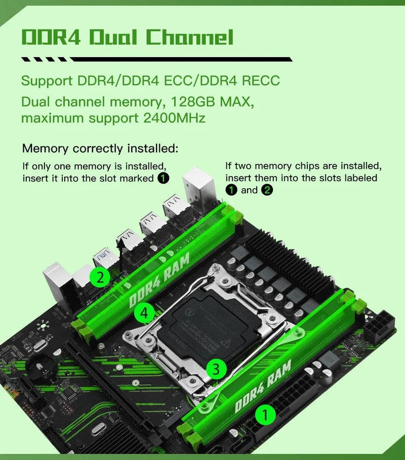 MACHINIST X99 Motherboard X99 PR9 Unterstützung LGA 2011-3 Intel Xeon E5 V3 & V4 CPU DDR4 RAM SATA/NVME M.2 Slot