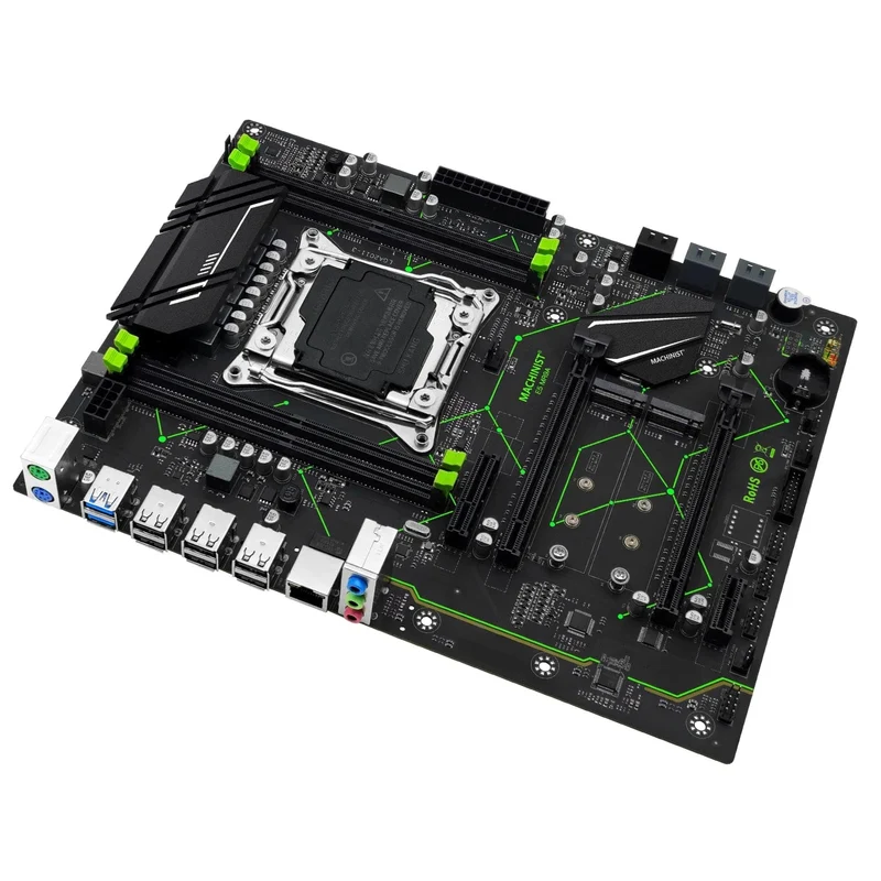 MACHINIST X99 MR9A Motherboard LGA 2011-3 Unterstützung Xeon E5 2667 2690 V4 2670 V3 CPU procesador Set DDR4 Speicher ATX Vier-kanal