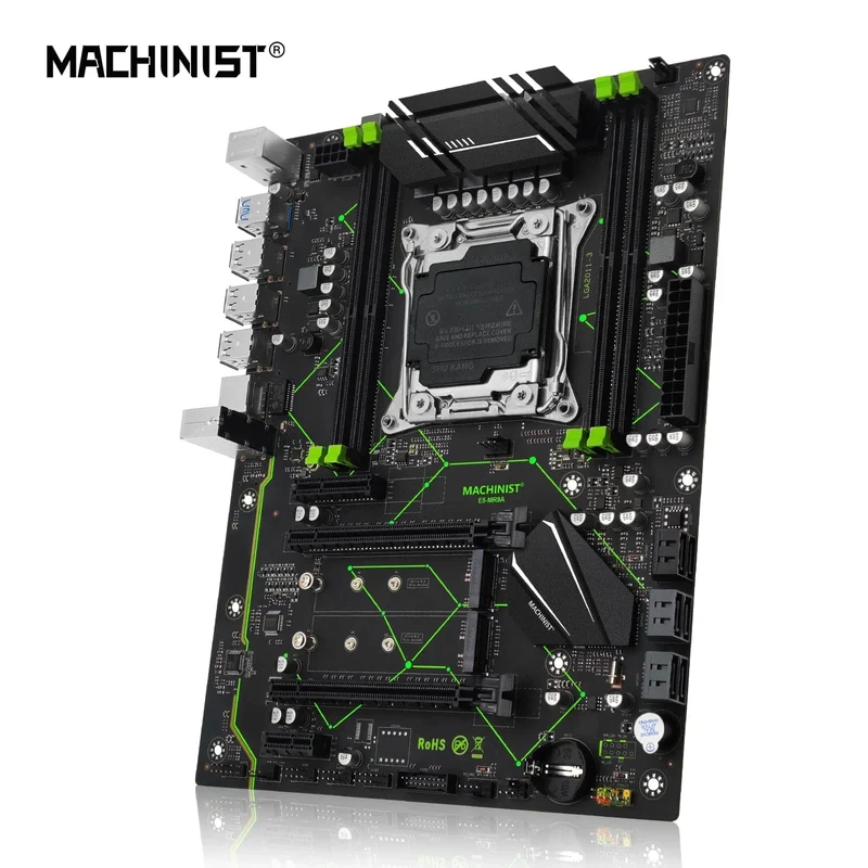 MACHINIST X99 MR9A Motherboard LGA 2011-3 Unterstützung Xeon E5 2667 2690 V4 2670 V3 CPU procesador Set DDR4 Speicher ATX Vier-kanal