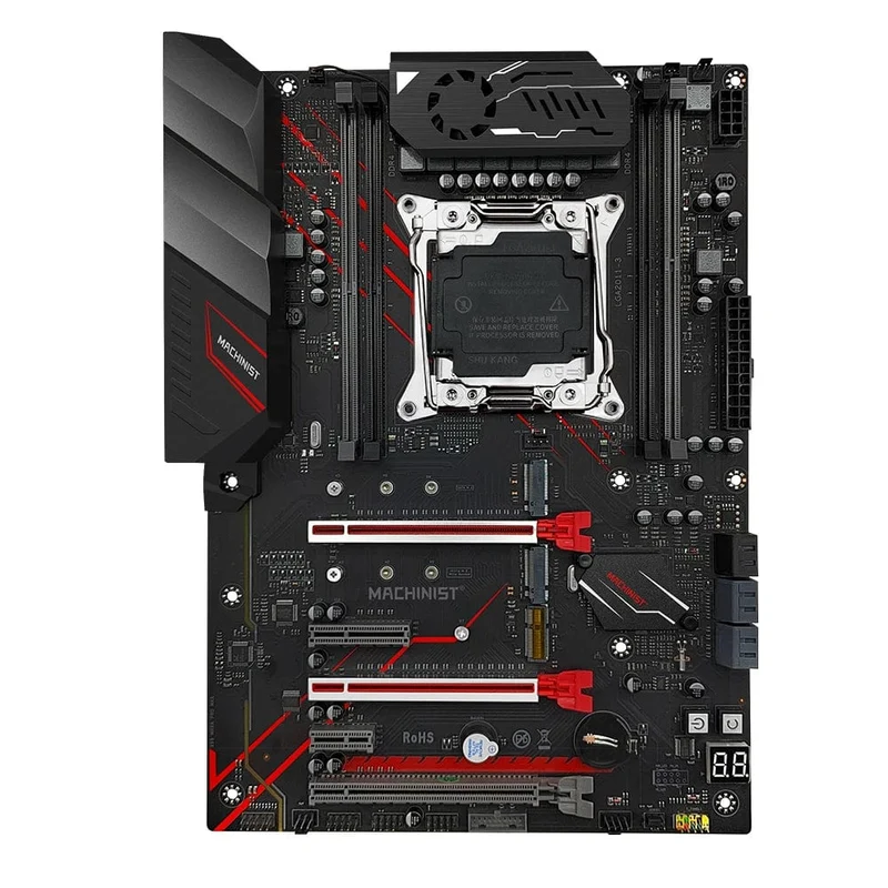 MACHINIST X99 Motherboard Kit Xeon E5 2680 V4 CPU LGA 2011-3 DDR4 RAM 32GB Speicher Combo USB 3.0 NVME M. 2 MR9A PRO Vier Kanal