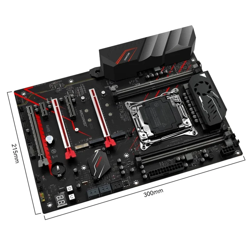 MACHINIST X99 Motherboard Kit Xeon E5 2680 V4 CPU LGA 2011-3 DDR4 RAM 32GB Speicher Combo USB 3.0 NVME M. 2 MR9A PRO Vier Kanal