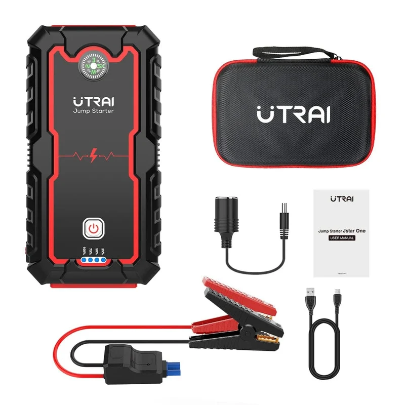 UTRAI 2000A Starthilfe Power Bank Tragbares Ladegerät Ausgangsgerät Für 8.0L/6.0L Notfall Autobatterie Starthilfe