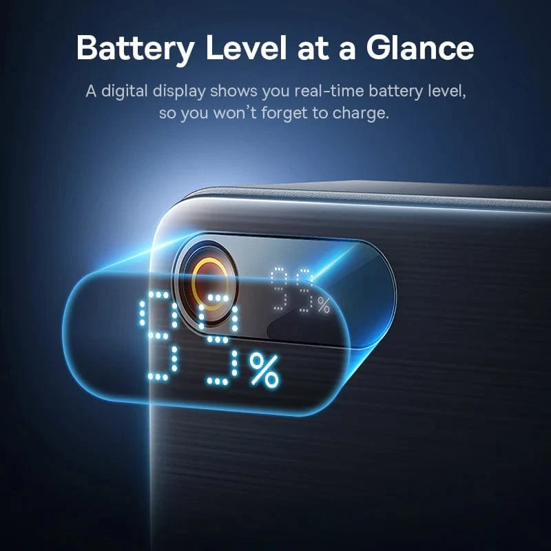 Baseus 1200A Auto-Starthilfe-Powerbank, 12000 mAh, tragbare Batteriestation für 2.5 l/6 l Auto-Notstartgerät