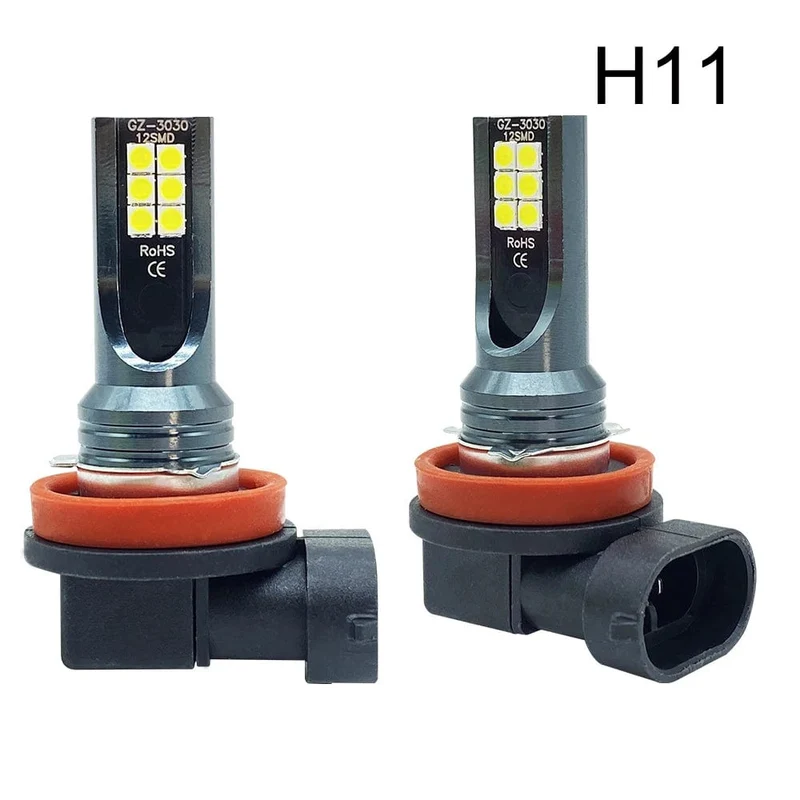 2Pcs H4 H7 LED Scheinwerfer H11 H8 H9 H1 H3 Auto Nebel Licht Led-lampen 9005 9006 Hb3 Hb4 Auto fahren Laufen Lampen 12000LM 12V 6000K