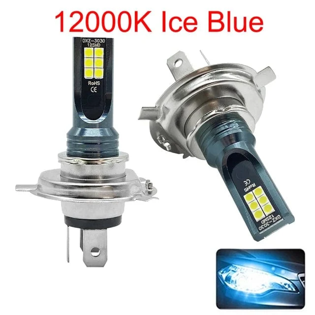 2Pcs H4 H7 LED Scheinwerfer H11 H8 H9 H1 H3 Auto Nebel Licht Led-lampen 9005 9006 Hb3 Hb4 Auto fahren Laufen Lampen 12000LM 12V 6000K