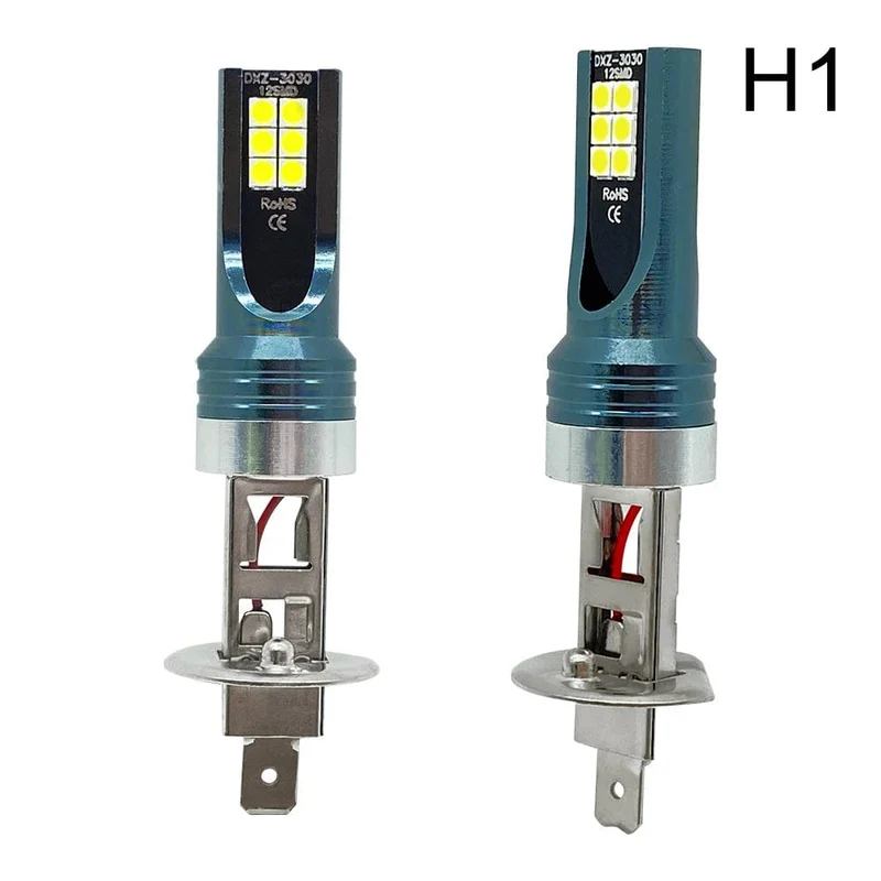 2Pcs H4 H7 LED Scheinwerfer H11 H8 H9 H1 H3 Auto Nebel Licht Led-lampen 9005 9006 Hb3 Hb4 Auto fahren Laufen Lampen 12000LM 12V 6000K