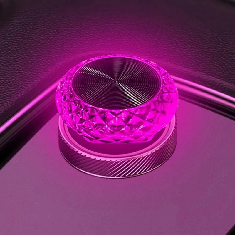 Tragbares Auto USB-Umgebungslicht Mini-LED-dekorative Atmosphärenlampen für Auto-Innenumgebungslicht Computerlicht Plug & Play