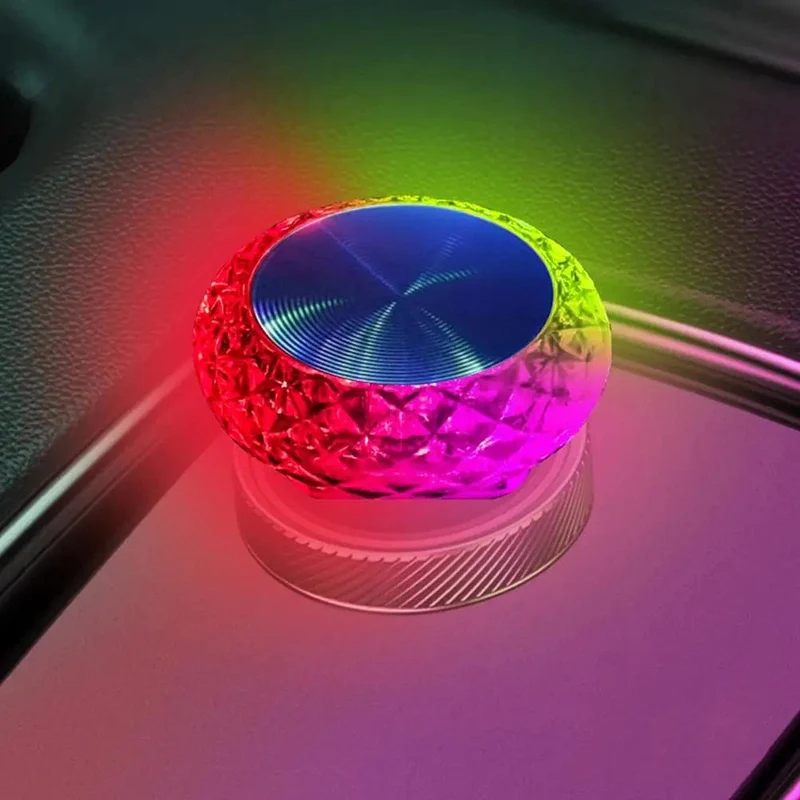 Tragbares Auto USB-Umgebungslicht Mini-LED-dekorative Atmosphärenlampen für Auto-Innenumgebungslicht Computerlicht Plug & Play