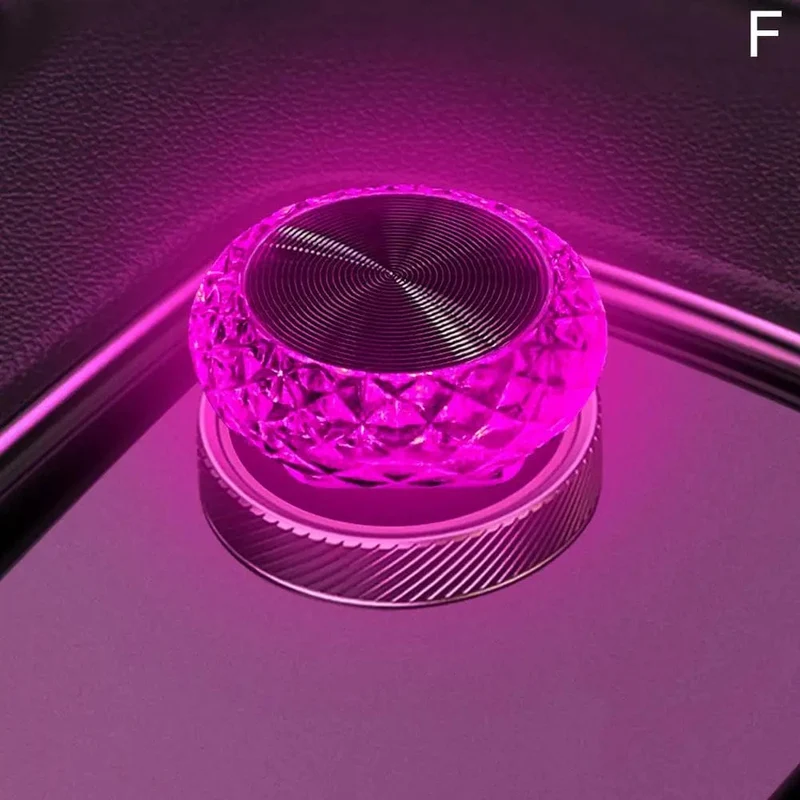 Tragbares Auto USB-Umgebungslicht Mini-LED-dekorative Atmosphärenlampen für Auto-Innenumgebungslicht Computerlicht Plug & Play