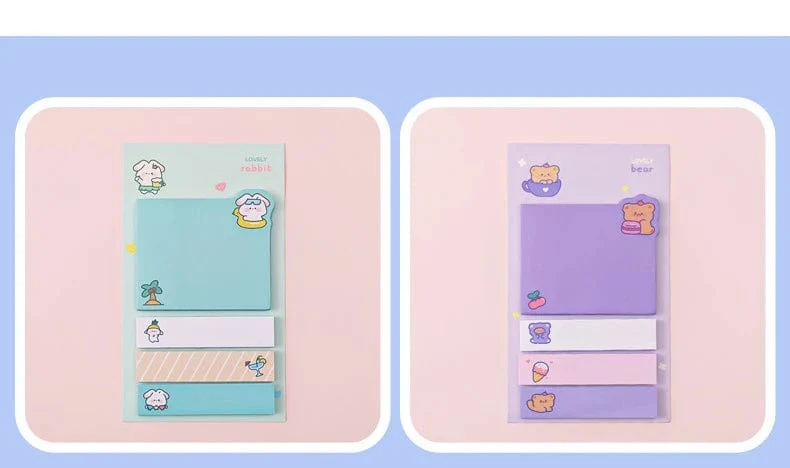Kawaii Ins Girly Tiere Index Memo Pad N Mal Haftnotizen To Do Liste Planer Aufkleber süße Briefpapier