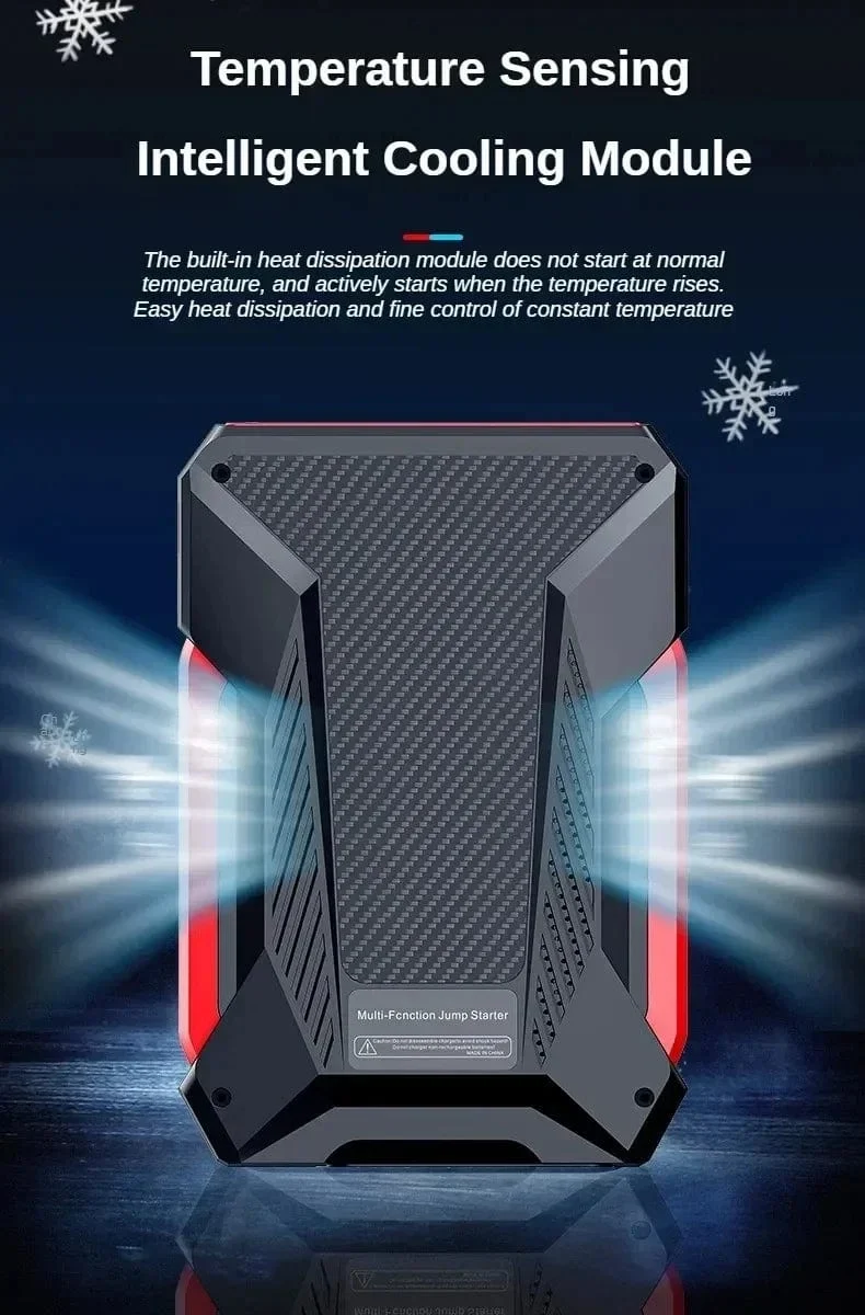 28000mAh Auto Starthilfe Multifunktionale Automotive Notfall Power 150PSI Reifen Inflator Powerbank Luftpumpe Mit Tasche