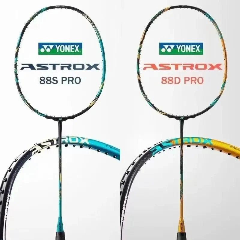 Yonex Badmintonschläger AX99 Pro Weiß AX88D Pro Gold AX88S Pro Blau NF1000Z Carbonfaser-Offensiv-Profischläger