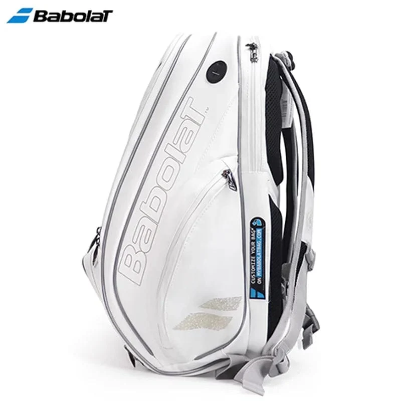 Original BABOLAT Tennistasche Rucksack 2 Tennisschläger Tasche Wimbledon Badminton Padelschläger Squashschläger Rucksack Tenis Raqueta