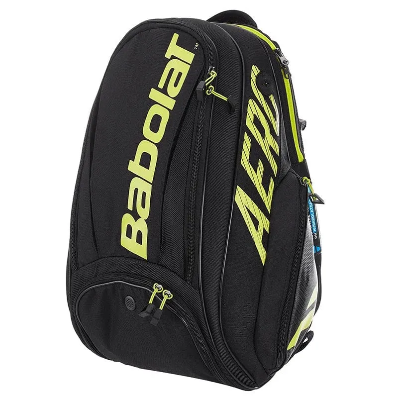 Original BABOLAT Tennistasche Rucksack 2 Tennisschläger Tasche Wimbledon Badminton Padelschläger Squashschläger Rucksack Tenis Raqueta