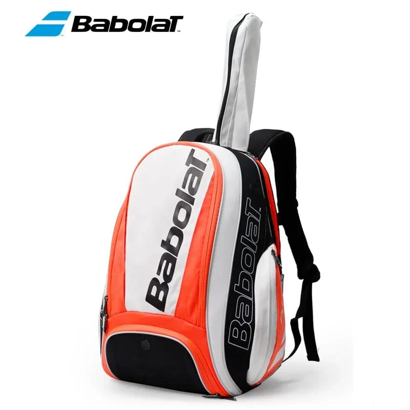 Original BABOLAT Tennistasche Rucksack 2 Tennisschläger Tasche Wimbledon Badminton Padelschläger Squashschläger Rucksack Tenis Raqueta