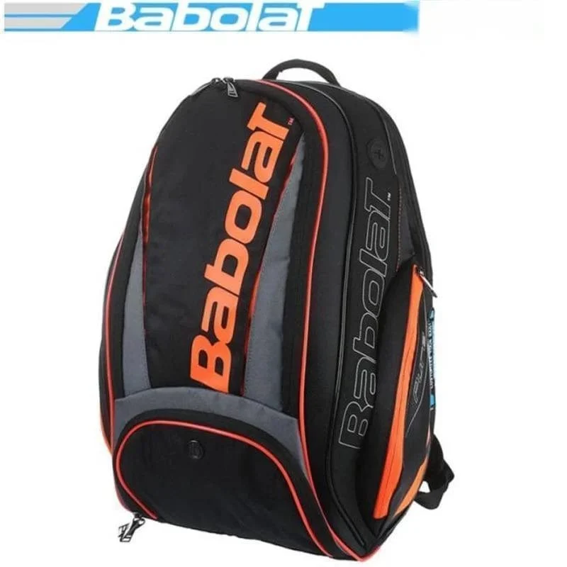 Original BABOLAT Tennistasche Rucksack 2 Tennisschläger Tasche Wimbledon Badminton Padelschläger Squashschläger Rucksack Tenis Raqueta