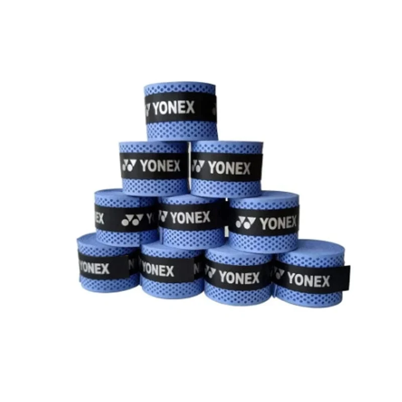 YONEX 10 Teile/los Tennis Schläger Schweißbänder Anti-Slip Atmungsaktive Schweiß Lenker Sport Badminton Bedeckt Draht GripSweat Band