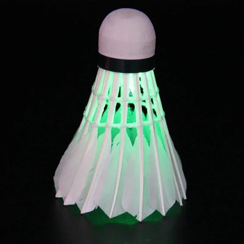 1/3/5 stücke Beleuchtung Badminton Dunkle Nacht Bunte LED Beleuchtung Sport Badminton Licht Spot Shuttle cock Zubehör federball