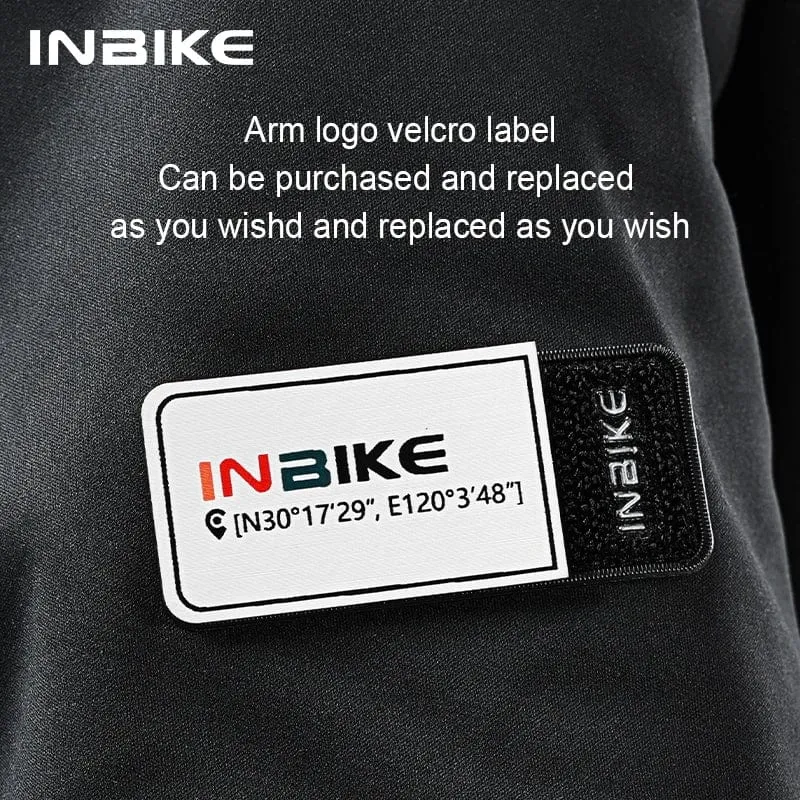 INBIKE Herren-Winter-Radjacken, winddichte Softshell-Thermo-Fahrradbekleidung für Herren, warme Fleece-Rennrad-Windjacke