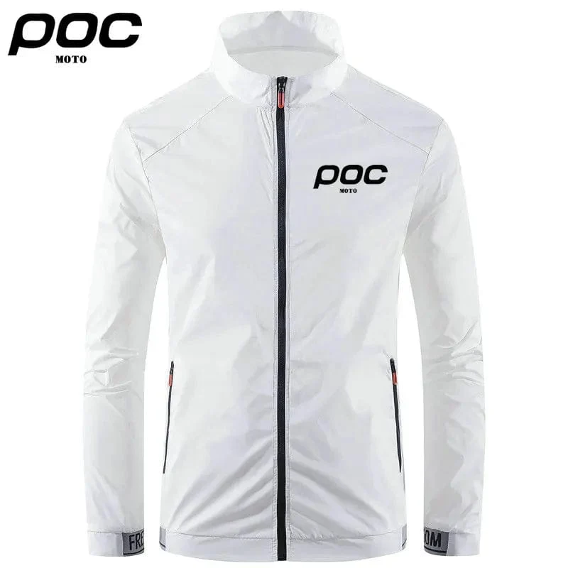 2023 sommer Männer Winddicht Wasserdicht Radfahren Jacke MTB Moto Poc Fahrrad Langarm Windjacke Anti-Uv Mountainbike Wind Mantel
