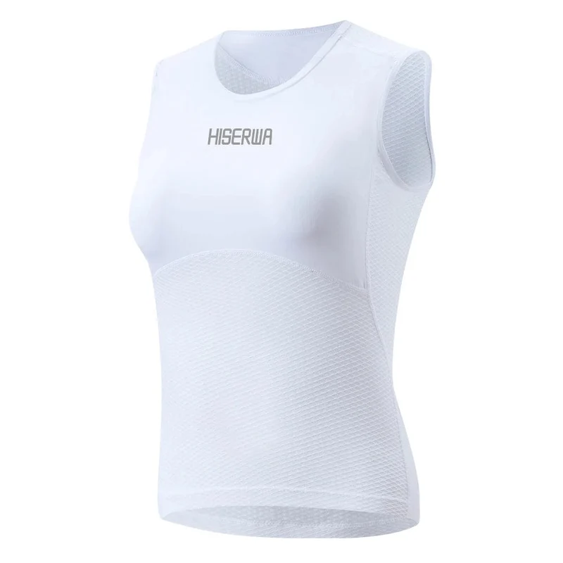 Damen-Fahrradweste, Mesh, atmungsaktiv, schnelltrocknend, Radunterwäsche, Outdoor, Sport, Fahrrad, ärmellos, Unterwäsche, Rennrad-Trikot