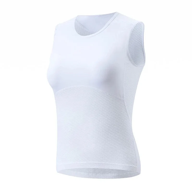 Damen-Fahrradweste, Mesh, atmungsaktiv, schnelltrocknend, Radunterwäsche, Outdoor, Sport, Fahrrad, ärmellos, Unterwäsche, Rennrad-Trikot