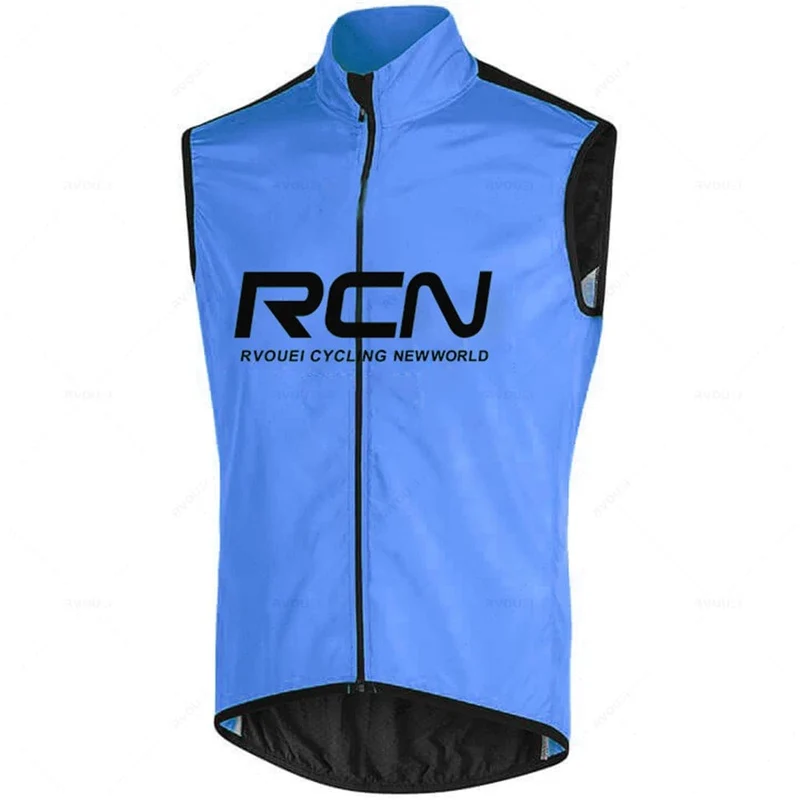 2023 Rcn Pro Team Männer Sommer Winddicht Radfahren Jersey Weste Fahrrad Ärmellose Leichte Atmungsaktive Weste Fahrrad Cloting Ciclismo