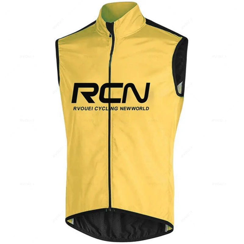2023 Rcn Pro Team Männer Sommer Winddicht Radfahren Jersey Weste Fahrrad Ärmellose Leichte Atmungsaktive Weste Fahrrad Cloting Ciclismo