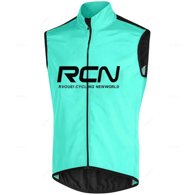 2023 Rcn Pro Team Männer Sommer Winddicht Radfahren Jersey Weste Fahrrad Ärmellose Leichte Atmungsaktive Weste Fahrrad Cloting Ciclismo