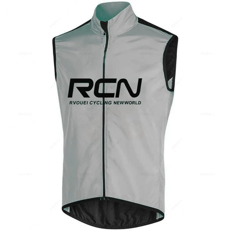 2023 Rcn Pro Team Männer Sommer Winddicht Radfahren Jersey Weste Fahrrad Ärmellose Leichte Atmungsaktive Weste Fahrrad Cloting Ciclismo