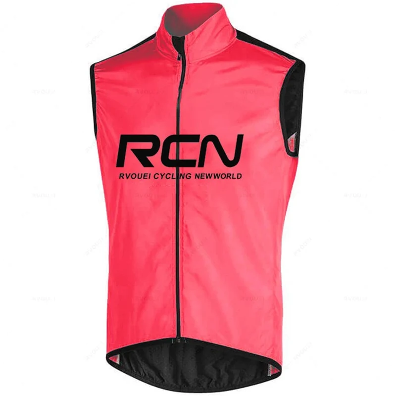 2023 Rcn Pro Team Männer Sommer Winddicht Radfahren Jersey Weste Fahrrad Ärmellose Leichte Atmungsaktive Weste Fahrrad Cloting Ciclismo