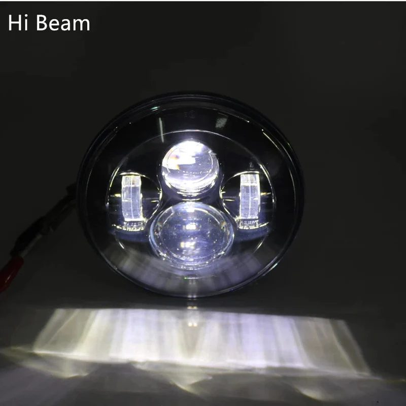 2 Stück Auto-Scheinwerfer, 7 Zoll, für Land Rover Defender 90 110, rund, LED-Scheinwerfer-Set, Fernlicht, Abblendlicht, für Lada Niva 4X4, Offroad-Zubehör