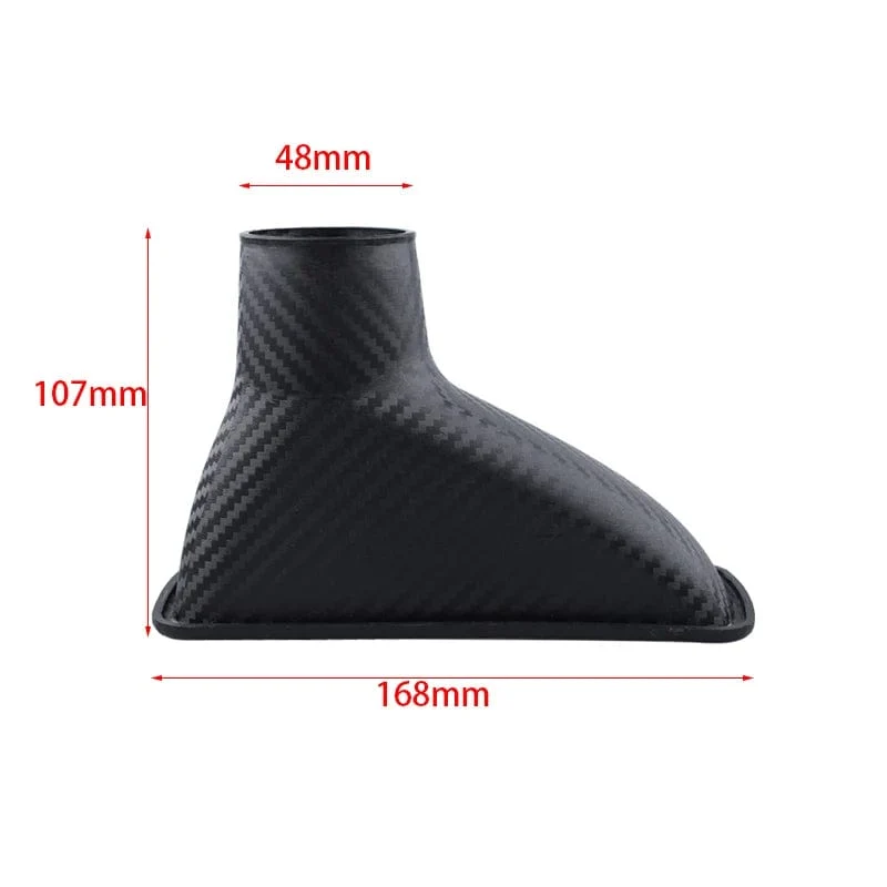 Universal Auto Front Stoßstange Einlass Luft Turbo Lufteinlassrohr Kit ABS Turbine Einlass Kit Rohr Lufttrichter Carbon Faser Aussehen