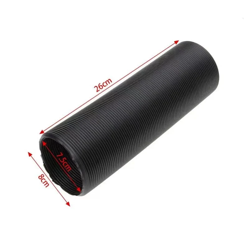 1 Set Universal Auto 3 Zoll Kohlefaser Kaltluftfilter Feed Geschlossene Ansaugrohr Schlauch Kit Universal