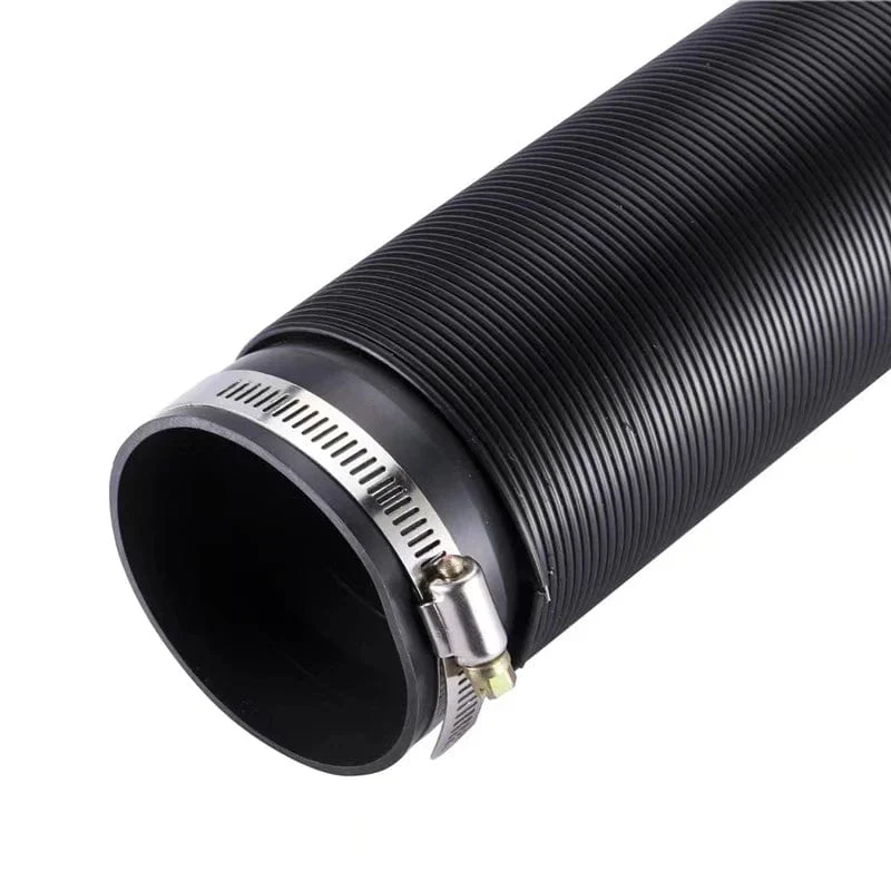 1 Set Universal Auto 3 Zoll Kohlefaser Kaltluftfilter Feed Geschlossene Ansaugrohr Schlauch Kit Universal