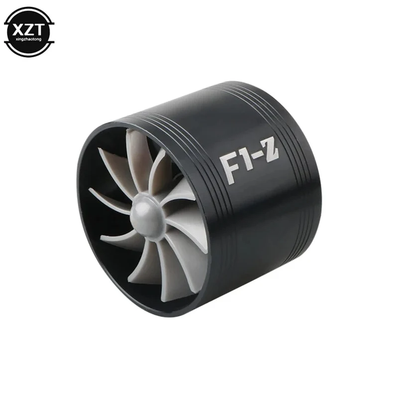 Auto-Luftansaugturbine, Umrüstung Turbo-Gas-Heizöl-Sparventilator, Turbolader-Turbine, passend für Luftansaugschlauch, Durchmesser 65–74 mm