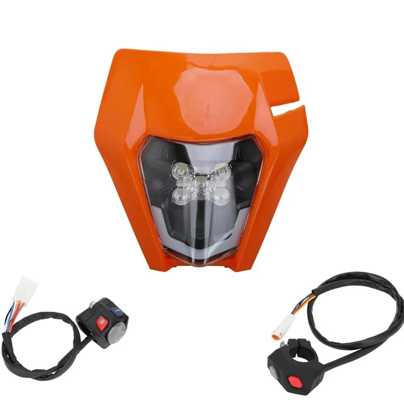 Schalter Scheinwerfer Horn Lampe Hebel Für KTM EC ECF EXC XC-W EXC TPI EXC-F SC SMC SXC RALLY SUPER ENDURO TE FE TX FX Motorrad