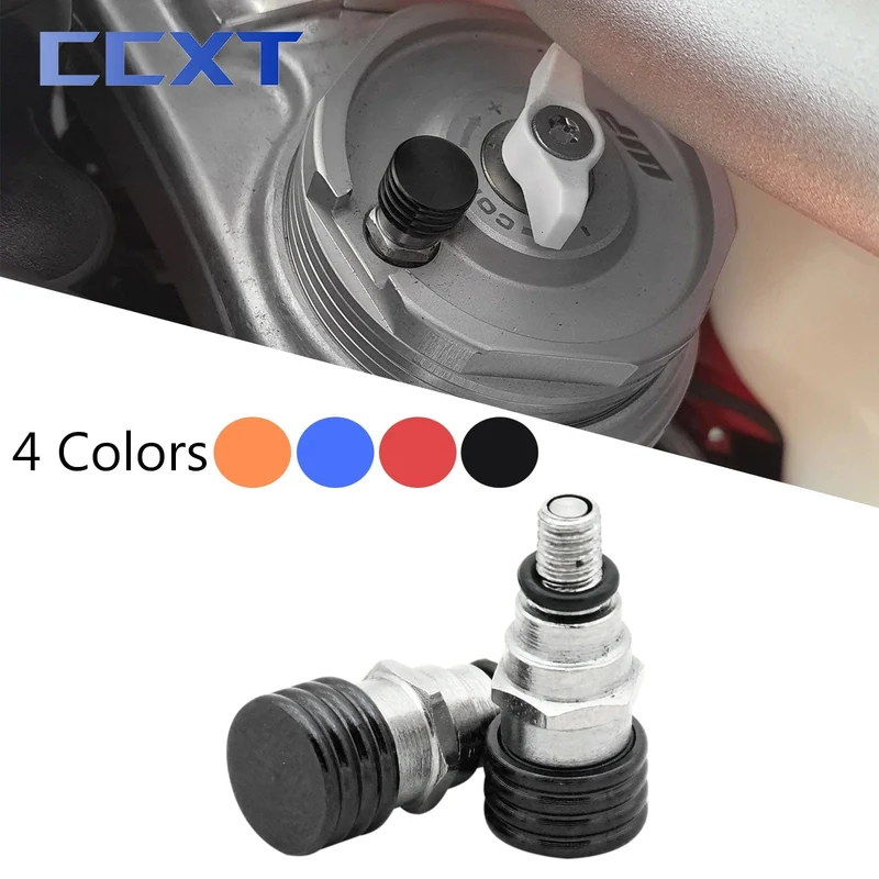 M4x0.7 CNC Motorrad Gabel Entlüfter Ventile Für Husqvarna TC FC TE FE 85-501 2014-2019 Für KTM SX SXF XC XCF XCW XCFW EXC EXCF