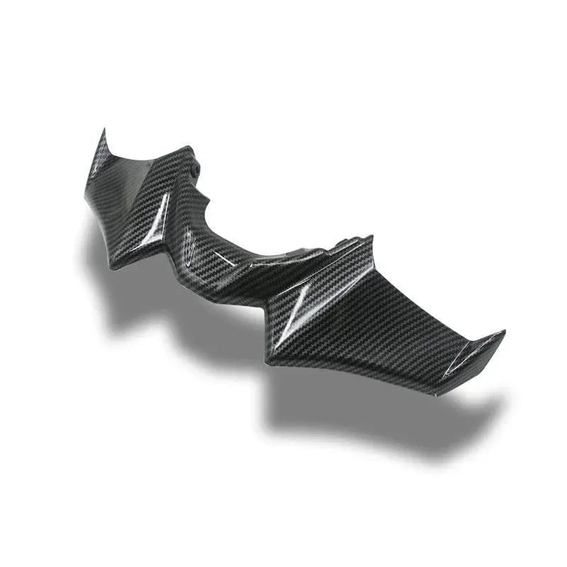 Motorradzubehör Schwarz Naked Front Downforce Spoiler Winglet Aerodynamischer Flügelsatz Spoiler Für YAMAHA MT 07 2021 2022 2023