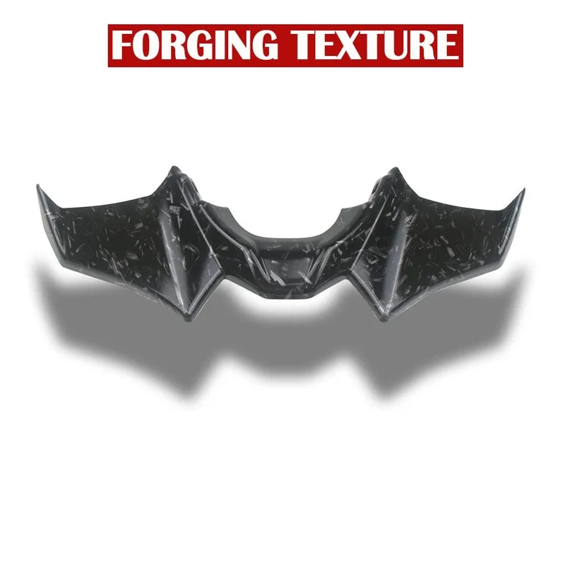 Motorradzubehör Schwarz Naked Front Downforce Spoiler Winglet Aerodynamischer Flügelsatz Spoiler Für YAMAHA MT 07 2021 2022 2023
