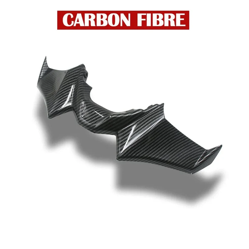 Motorradzubehör Schwarz Naked Front Downforce Spoiler Winglet Aerodynamischer Flügelsatz Spoiler Für YAMAHA MT 07 2021 2022 2023