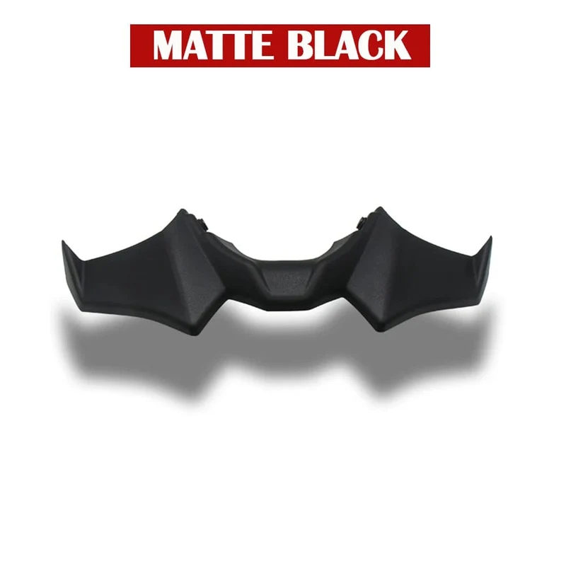 Motorradzubehör Schwarz Naked Front Downforce Spoiler Winglet Aerodynamischer Flügelsatz Spoiler Für YAMAHA MT 07 2021 2022 2023
