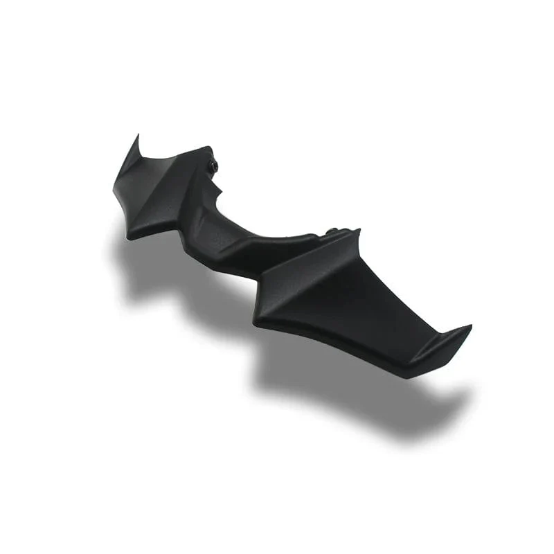 Motorradzubehör Schwarz Naked Front Downforce Spoiler Winglet Aerodynamischer Flügelsatz Spoiler Für YAMAHA MT 07 2021 2022 2023