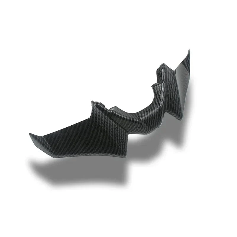 Motorradzubehör Schwarz Naked Front Downforce Spoiler Winglet Aerodynamischer Flügelsatz Spoiler Für YAMAHA MT 07 2021 2022 2023