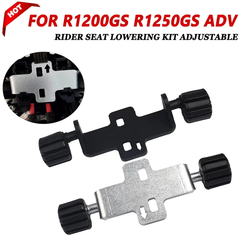 Motorrad abenteuer Reiter Sitz Tieferlegungssatz Einstellbar 10mm 20mm Für BMW R1200GS LC ADV R1200RT R1250GS R 1250GS ADV R 1250 GS