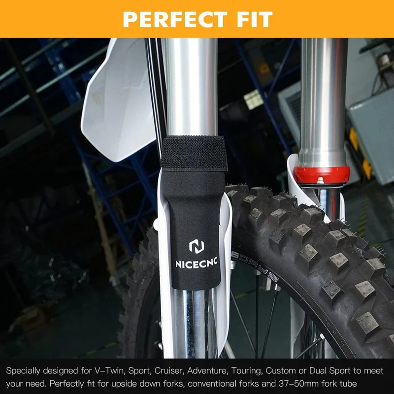 Für KTM 2023 TPI Husqvarna TE SHERCO GasGas Beta RR 300 Honda Yamaha Kawasaki Motorrad 6" Vorderradgabel Socke Gabeldichtungsschutz