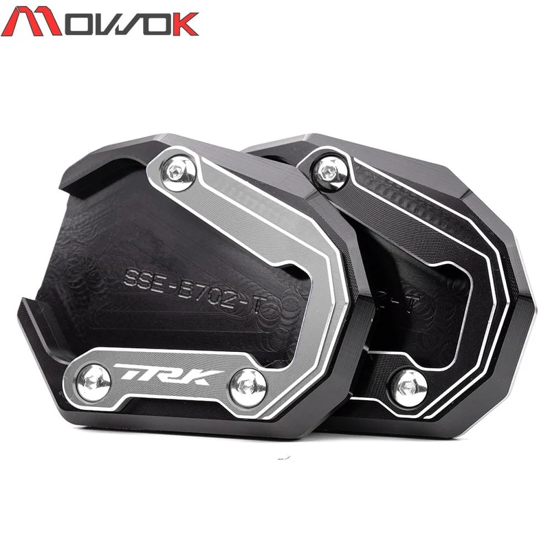TRK 702 / 702X Für Benelli TRK702 TRK702X 2022 2023 Motorrad Zubehör CNC Seite Stehen Fuß Enlarger Kickstand Unterstützung Pad